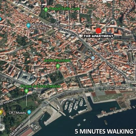 Funchal Downtown 5Min Marina + 2 Bedroom + Parking Eksteriør bilde